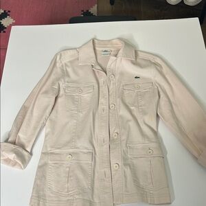 Lacoste Women's Light Pink Utility Jacket